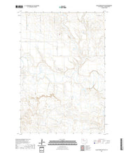 USGS US Topo 7.5-minute map for Black Horse Butte NE SD 2021