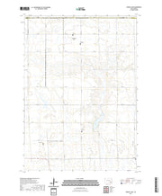 USGS US Topo 7.5-minute map for Corsica Lake SD 2021