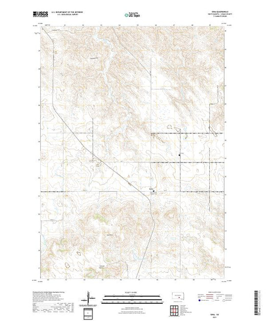 USGS US Topo 7 5 minute map for - SD Iona 20210624 TM Tn 1200x630 