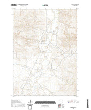USGS US Topo 7.5-minute map for Slim Butte SDNE 2021