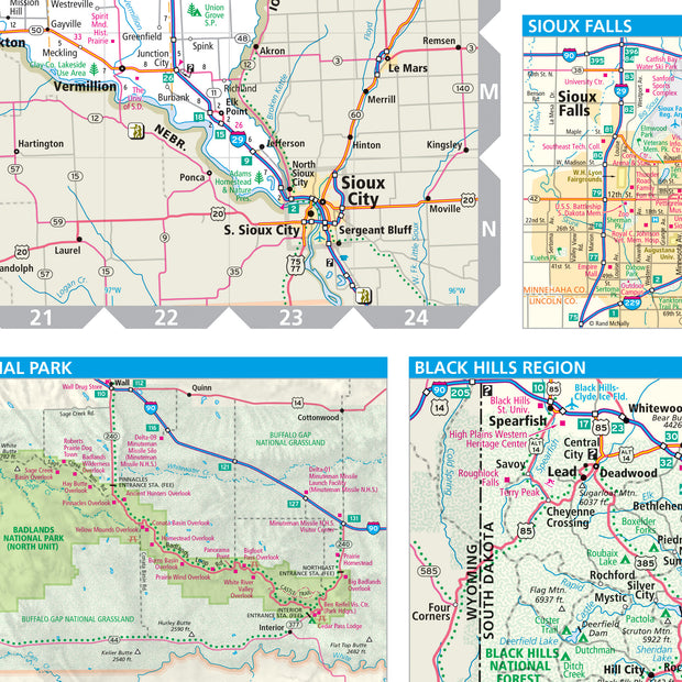 South Dakota by Rand McNally