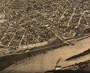 St. Paul, Minnesota, 1883 - State Capital and County Seat of Ramsey County
