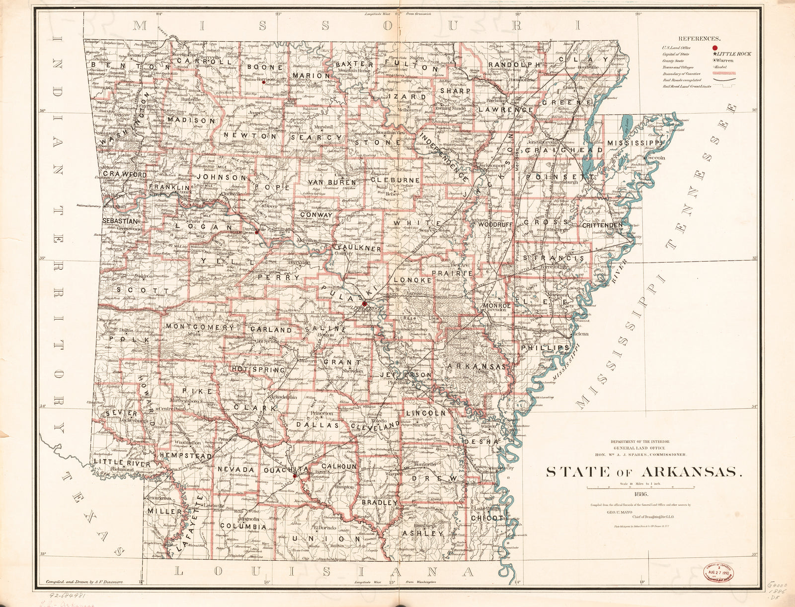 State of Arkansas, 1886