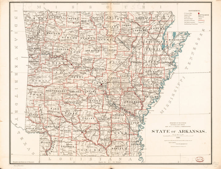State of Arkansas, 1886