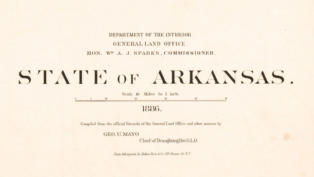 State of Arkansas, 1886