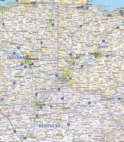 Eastern USA Wall Map
