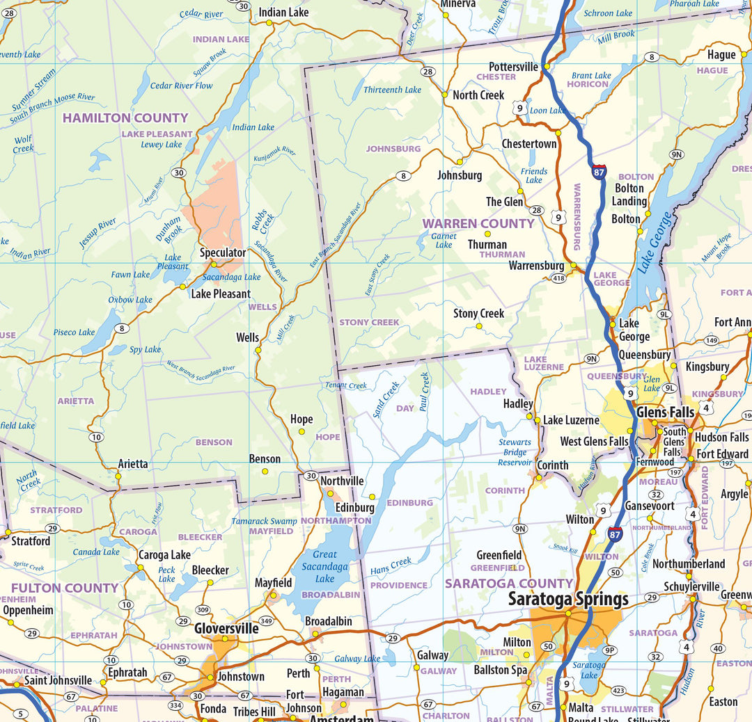 State Wall New York State Wall Map – American Map Store