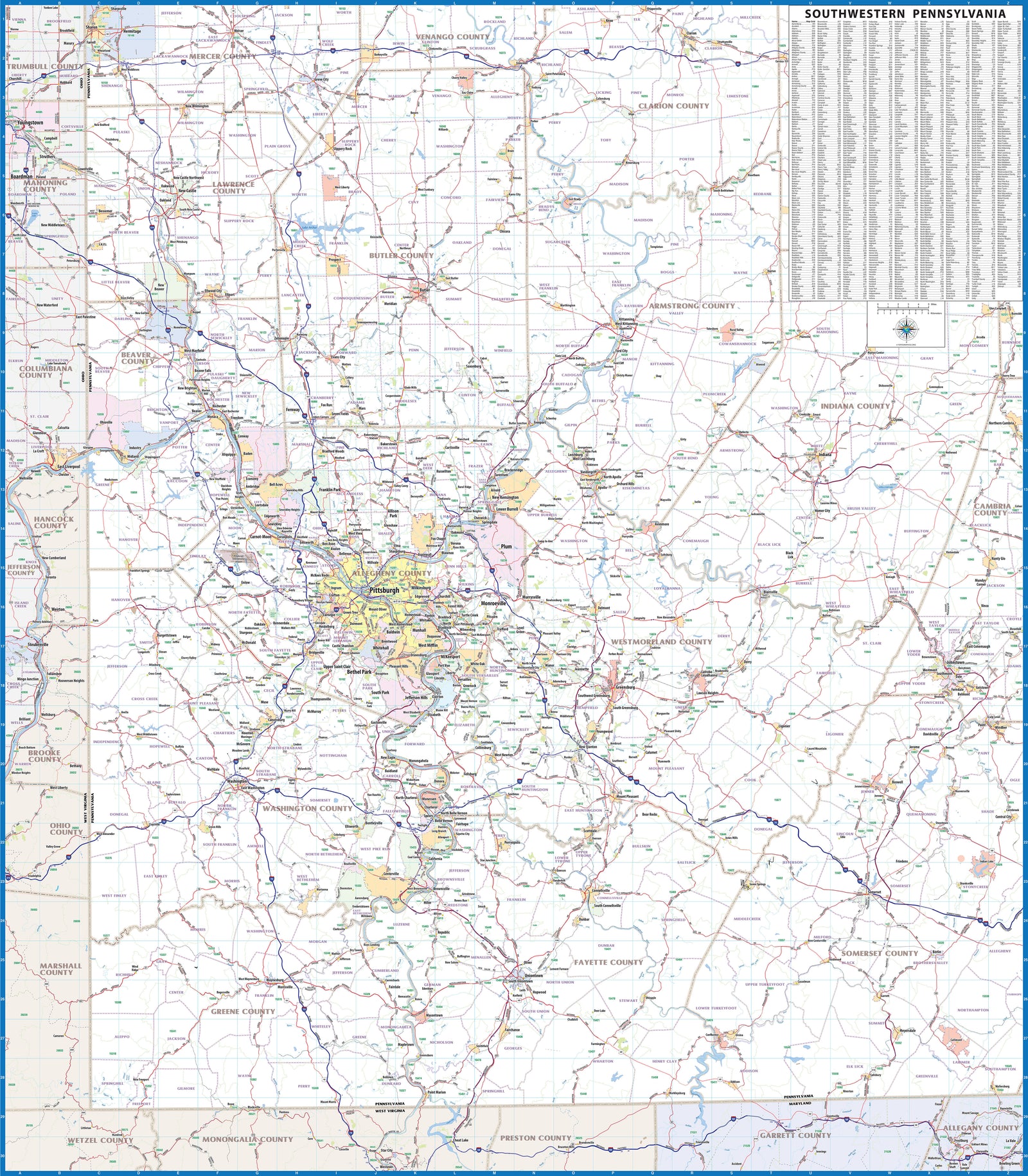 Pittsburgh and SW Pennsylvania