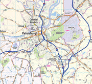 Richmond Va Metro Area Wall Map