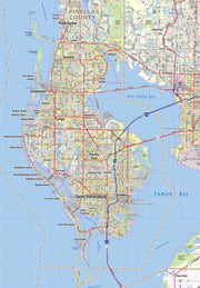 Tampa Bay Area Wall Map