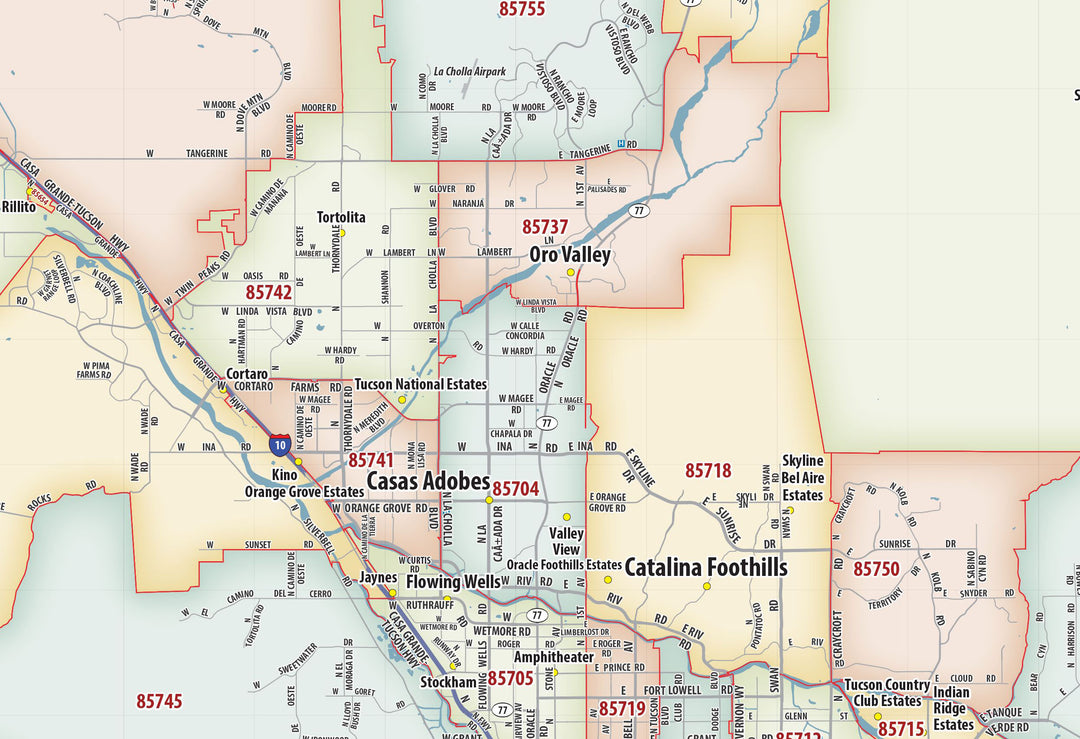 Area Code 520 Coverage Map Postal Zip Code Map Tucson 520 Area Code Location Map, Time Zone,