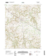 US Topo 7.5-minute map for Adams TN