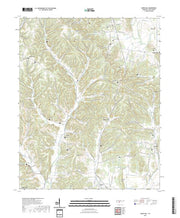 US Topo 7.5-minute map for Aspen Hill TN