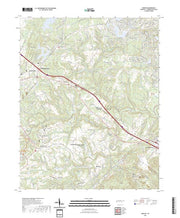 US Topo 7.5-minute map for Dorton TN