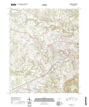 US Topo 7.5-minute map for McMinnville TN