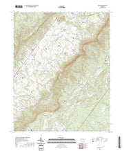 US Topo 7.5-minute map for Melvine TN