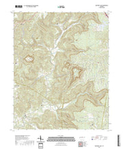 US Topo 7.5-minute map for Monterey Lake TN