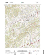 US Topo 7.5-minute map for Morristown TN