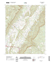 US Topo 7.5-minute map for Mount Airy TN