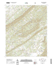 US Topo 7.5-minute map for Mount Vernon TN