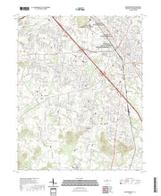 US Topo 7.5-minute map for Murfreesboro TN