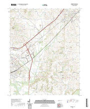 US Topo 7.5-minute map for Newbern TN