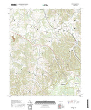 US Topo 7.5-minute map for Normandy TN