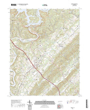 US Topo 7.5-minute map for Norris TN