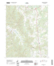 US Topo 7.5-minute map for Palmer Shelter TN
