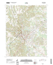 US Topo 7.5-minute map for Paris TN