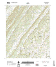 US Topo 7.5-minute map for Pattie Gap TN