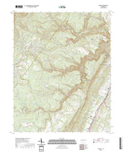 US Topo 7.5-minute map for Pennine TN