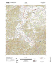US Topo 7.5-minute map for Pigeon Forge TN