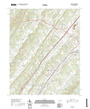 US Topo 7.5-minute map for Riceville TN