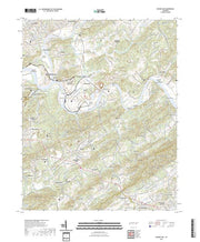 US Topo 7.5-minute map for Shooks Gap TN