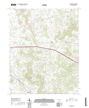 US Topo 7.5-minute map for Shop Springs TN