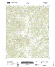 US Topo 7.5-minute map for Vanleer TN
