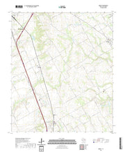 US Topo 7.5-minute map for Abbott TX