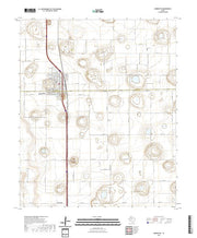 US Topo 7.5-minute map for Abernathy TX