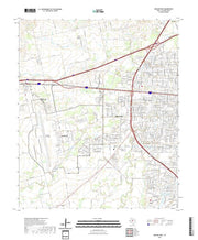 US Topo 7.5-minute map for Abilene West TX