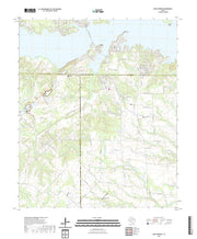 US Topo 7.5-minute map for Ables Springs TX