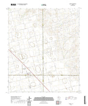 US Topo 7.5-minute map for Ackerly TX