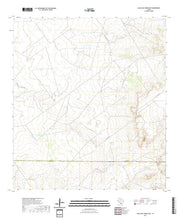 US Topo 7.5-minute map for Agua Azul Creek East TX
