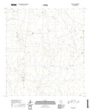 US Topo 7.5-minute map for Agua Nueva TX