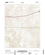 US Topo 7.5-minute map for Alanreed TX
