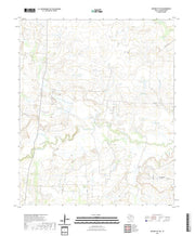 US Topo 7.5-minute map for Archer City NE TX