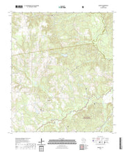 US Topo 7.5-minute map for Augusta TX