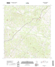 US Topo 7.5-minute map for Benavides NE TX