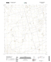 US Topo 7.5-minute map for Benge Corner SW TX