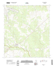 US Topo 7.5-minute map for Berclair TX